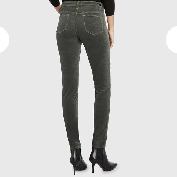 Principle Denim the DREAMER in Sage Velvet pant size 26 - Picture 2 of 10